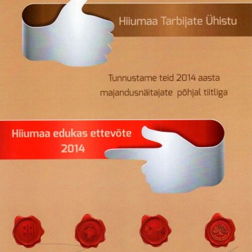 HTÜ – HIIUMAA EDUKAS ETTEVÕTE 2014