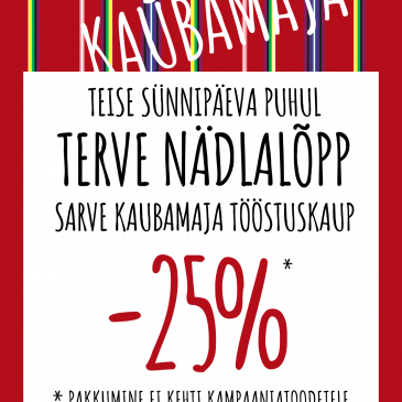 Sarve Kaubamaja teine sünnipäev