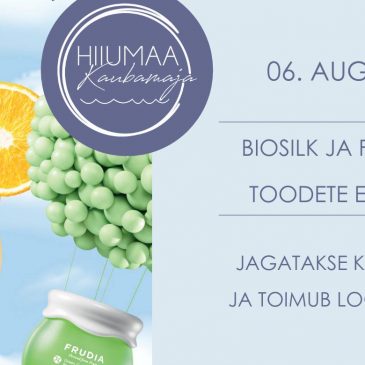 Biosilk ning Frudia toodete esitlus Hiiumaa Kaubamajas