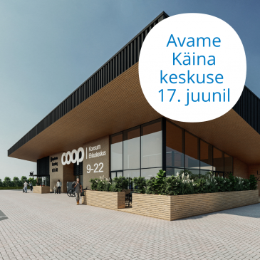 Käina Konsum | Ehituskeskus avatakse 17. juunil