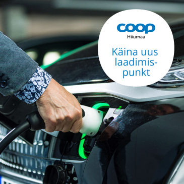 Käina uus elektriautode laadimispunkt avatud!