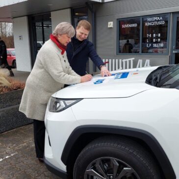 Coop Lotoga võitis auto hiidlane, Anu Pielberg!