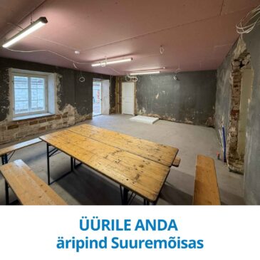 Sinu uus ettevõtmine vajab uut ruumi?