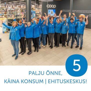 Käina Konsum | Ehituskeskus 5. aastane!